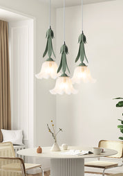 Clochettes - Pendant Light with Floral Design