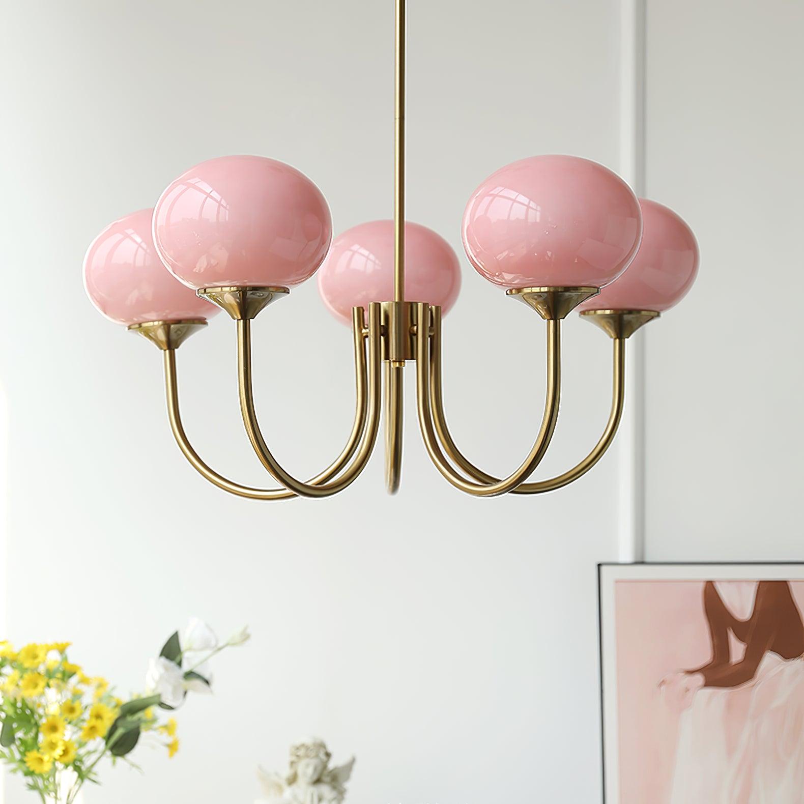 Glowing Delight - Modern Chandelier by Marshmallow