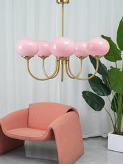 Glowing Delight - Modern Chandelier by Marshmallow