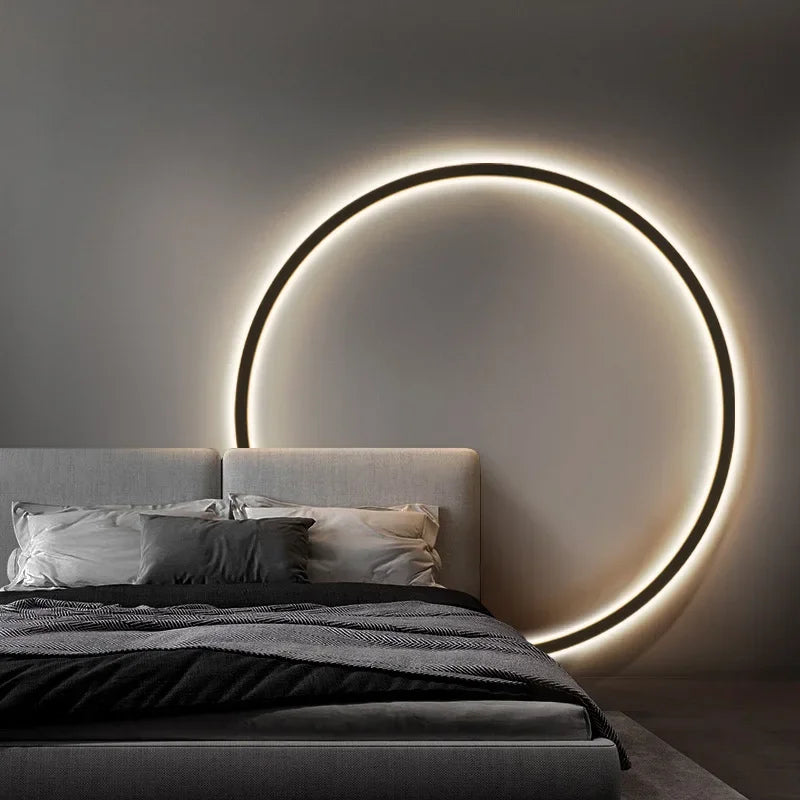 LumiRing - Minimalist Round Wall Light