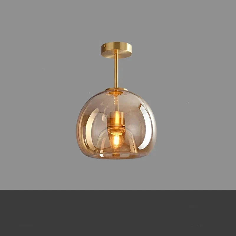 Transparence - Sleek Glass Ceiling Light