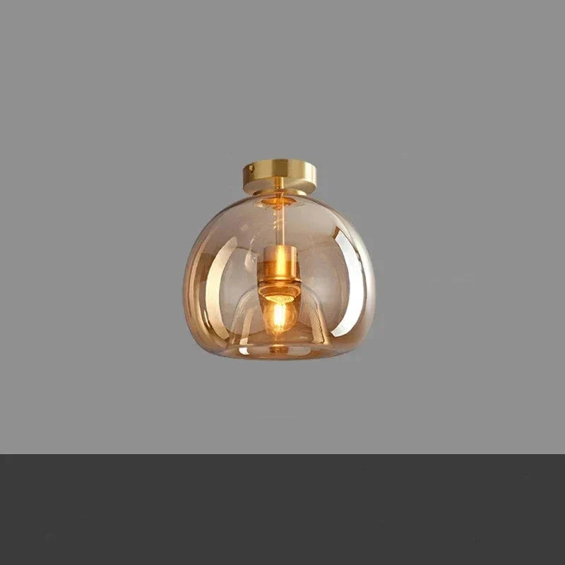 Transparence - Sleek Glass Ceiling Light