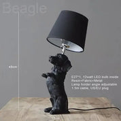 PupArt - Art Deco Puppy Table Lamp