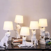 PupArt - Art Deco Puppy Table Lamp