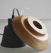 Modern Scandinavian Wooden Pendant Light