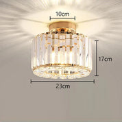RadiantCrystal - Crystal Ceiling Light