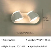 RevolveLumina - Rotatable Wall Lamp