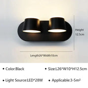 RevolveLumina - Rotatable Wall Lamp