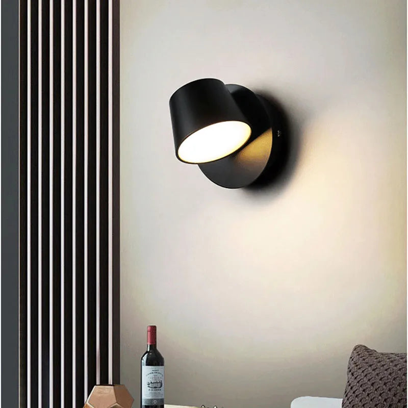 RevolveLumina - Rotatable Wall Lamp