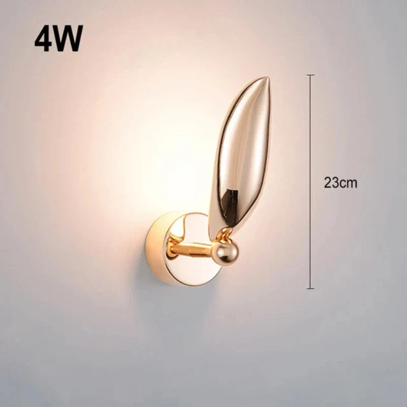 GoldenHorizon - Seagull Shaped Wall Lamp in Gold