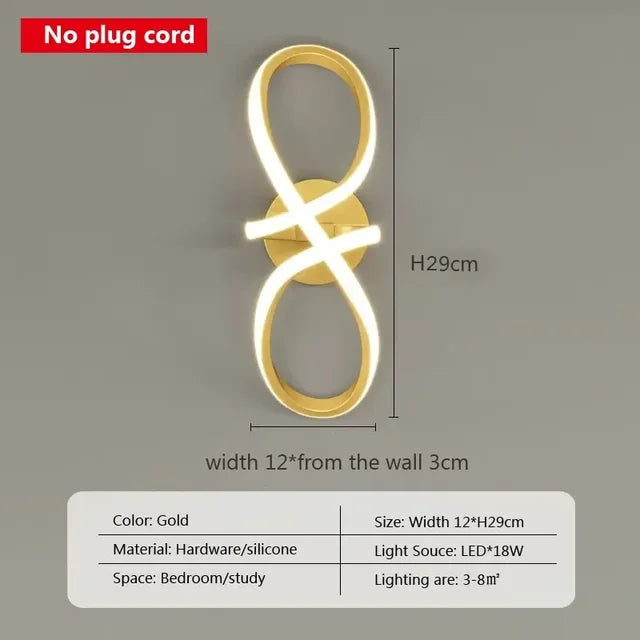 MinimalistGlow - Minimalist LED Wall Lamp
