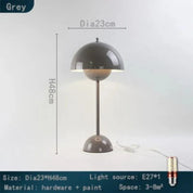 DanishMeadow - Mushroom-Shaped Macaron Table Lamp
