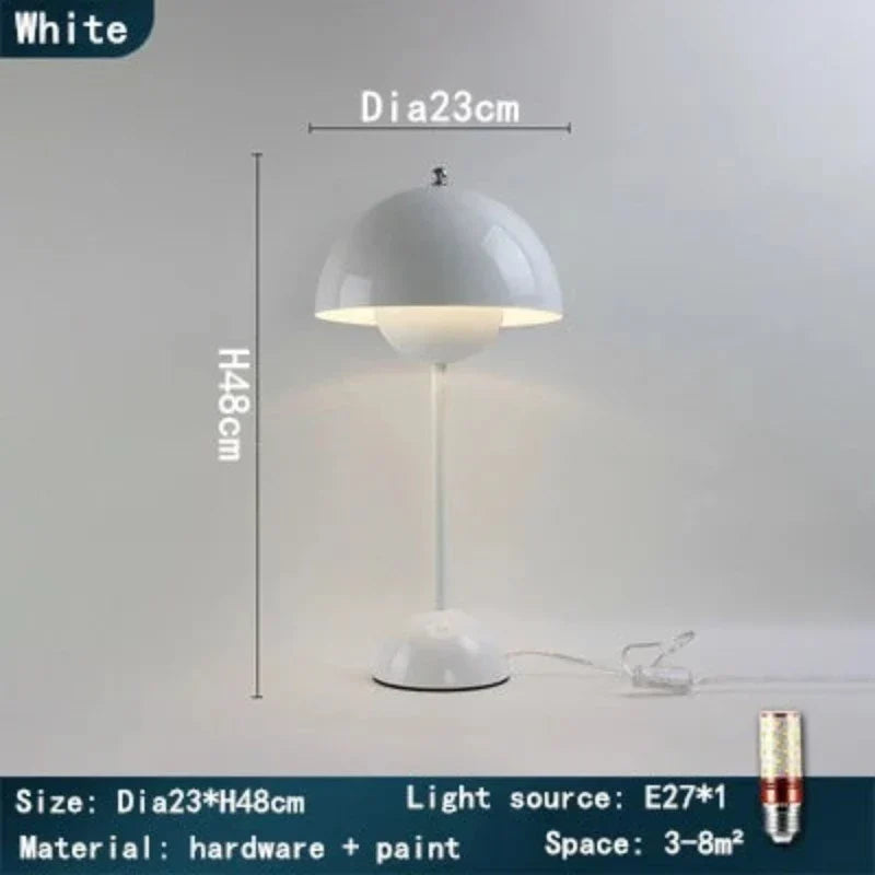 DanishMeadow - Mushroom-Shaped Macaron Table Lamp