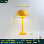 DanishMeadow - Mushroom-Shaped Macaron Table Lamp