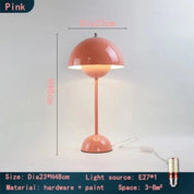 DanishMeadow - Mushroom-Shaped Macaron Table Lamp