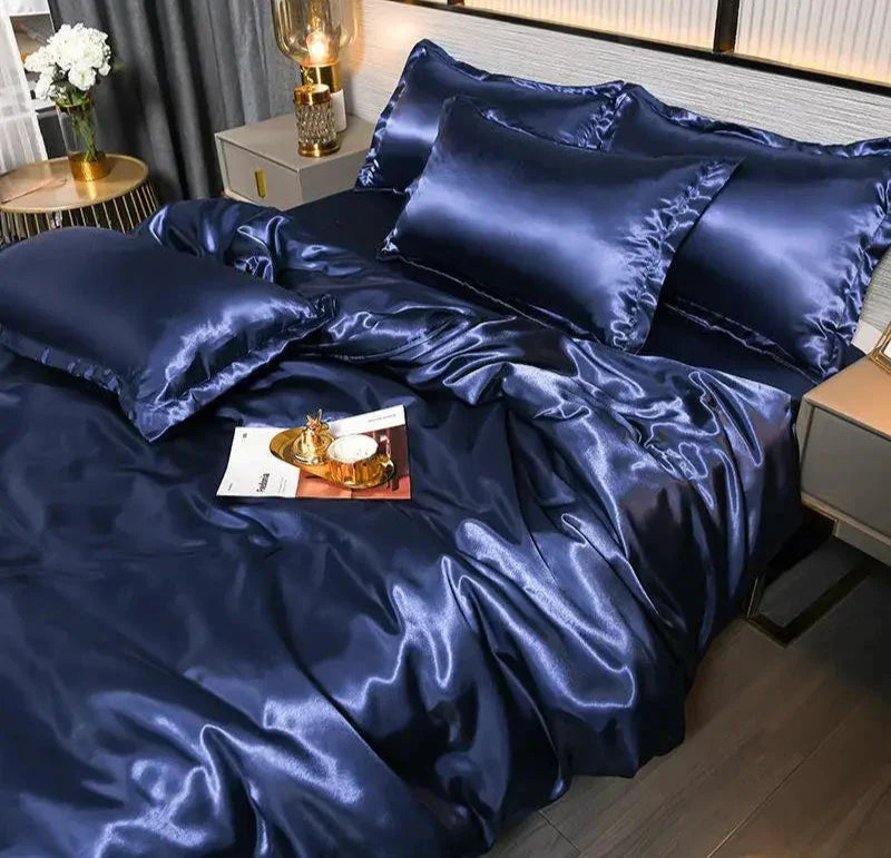 SatinLuxe - Elegant Satin Duvet Cover