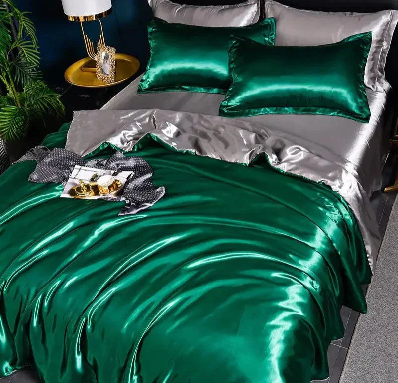 SatinLuxe - Elegant Satin Duvet Cover