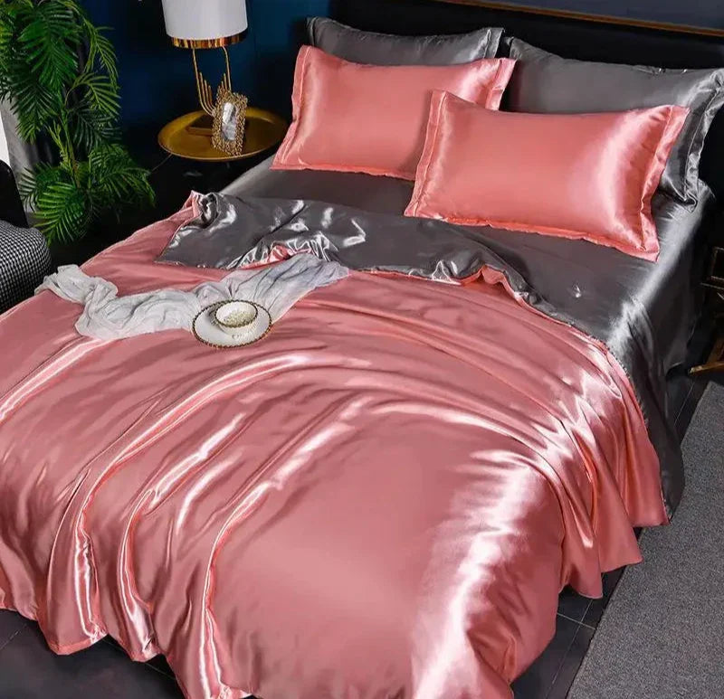 SatinLuxe - Elegant Satin Duvet Cover