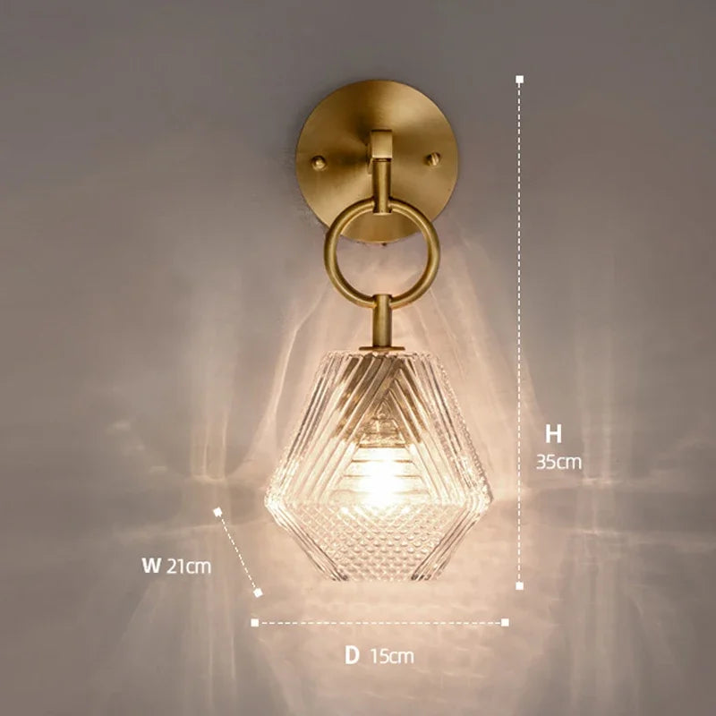NimbusAurora - Glass Wall Lamp