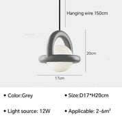 HallShimmer - Radiant Ball Pendant Light
