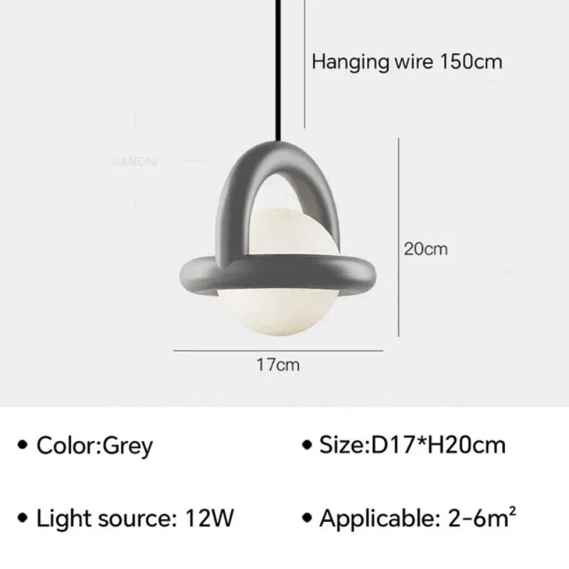 HallShimmer - Radiant Ball Pendant Light