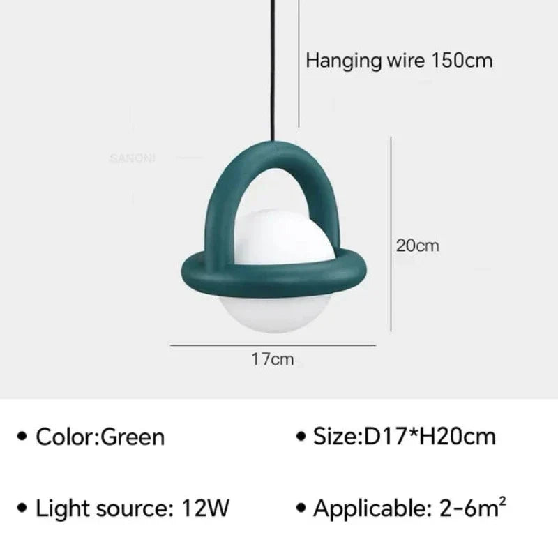 HallShimmer - Radiant Ball Pendant Light