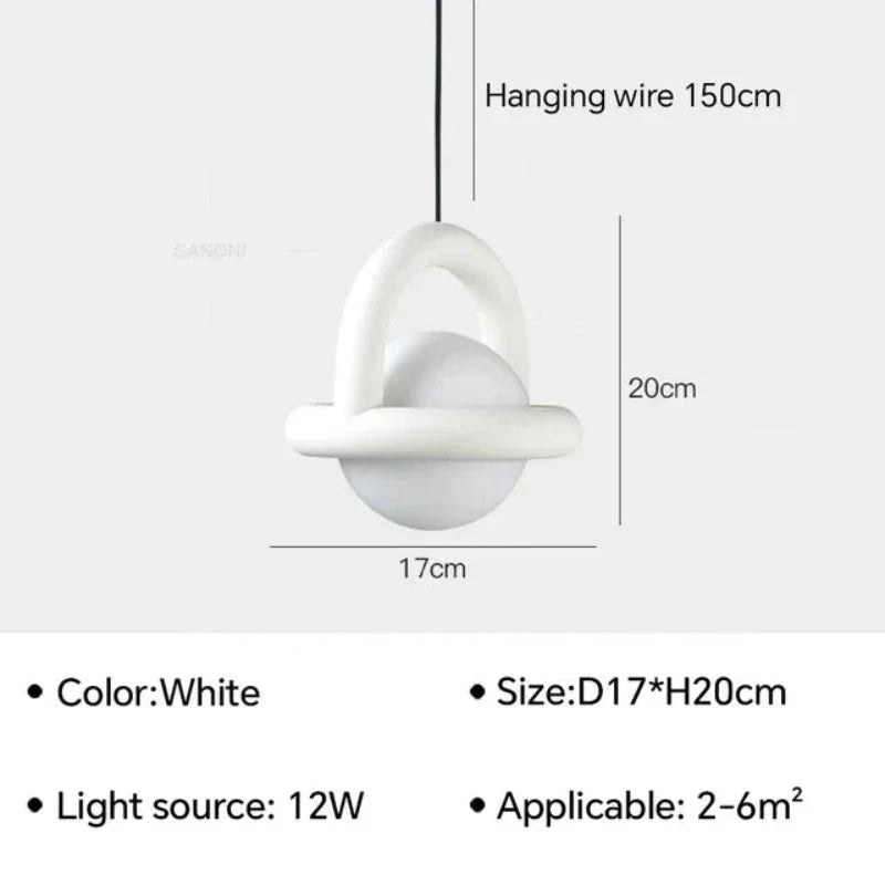 HallShimmer - Radiant Ball Pendant Light
