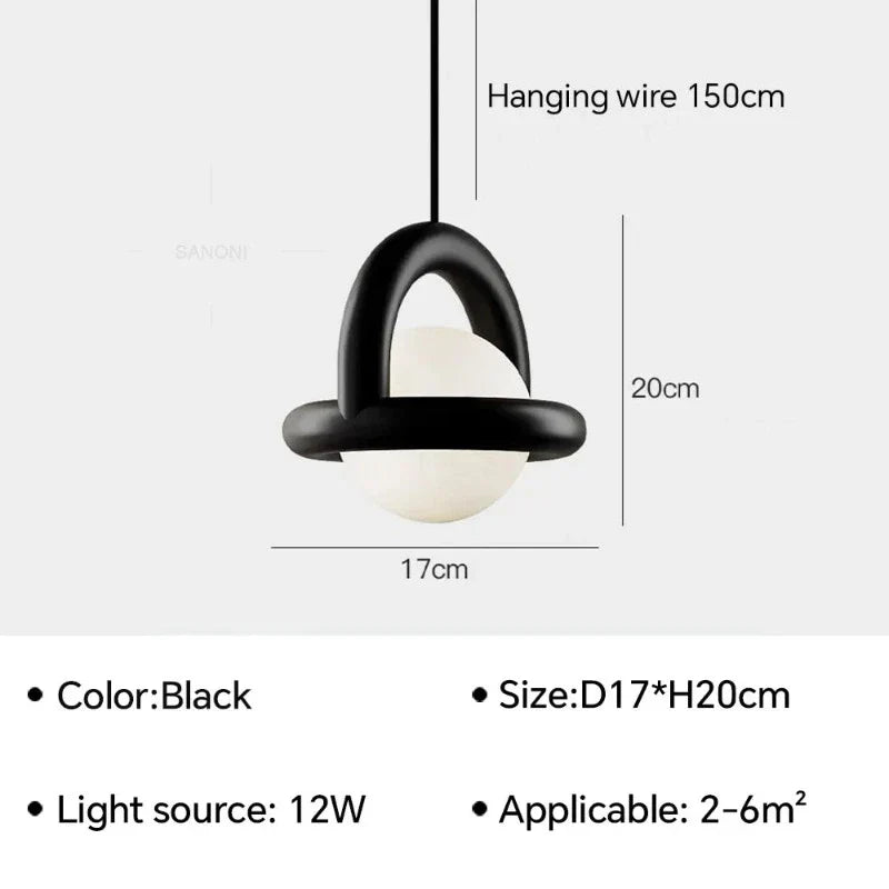 HallShimmer - Radiant Ball Pendant Light