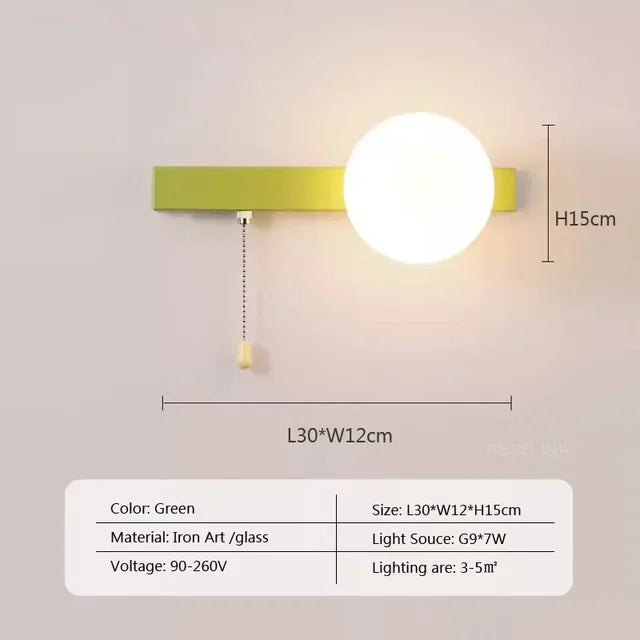 ZenithNook - Scandinavian Wall Lamp