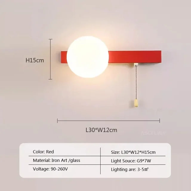 ZenithNook - Scandinavian Wall Lamp
