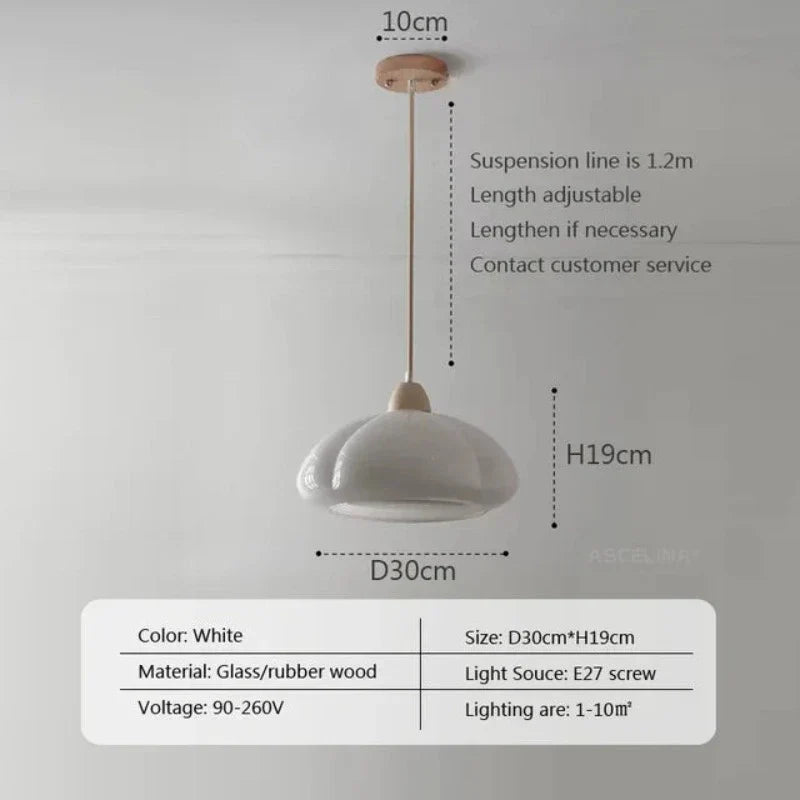 MedievalLuxe - Cream Pendant Light
