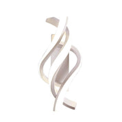 LumiVibe - Contemporary Spiral LED Wall Light with 1 Light