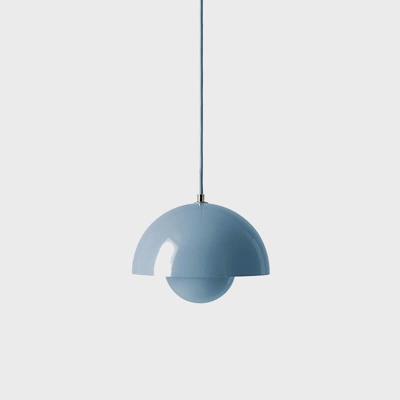 Half-Round Scandinavian Pendant Light Macaron