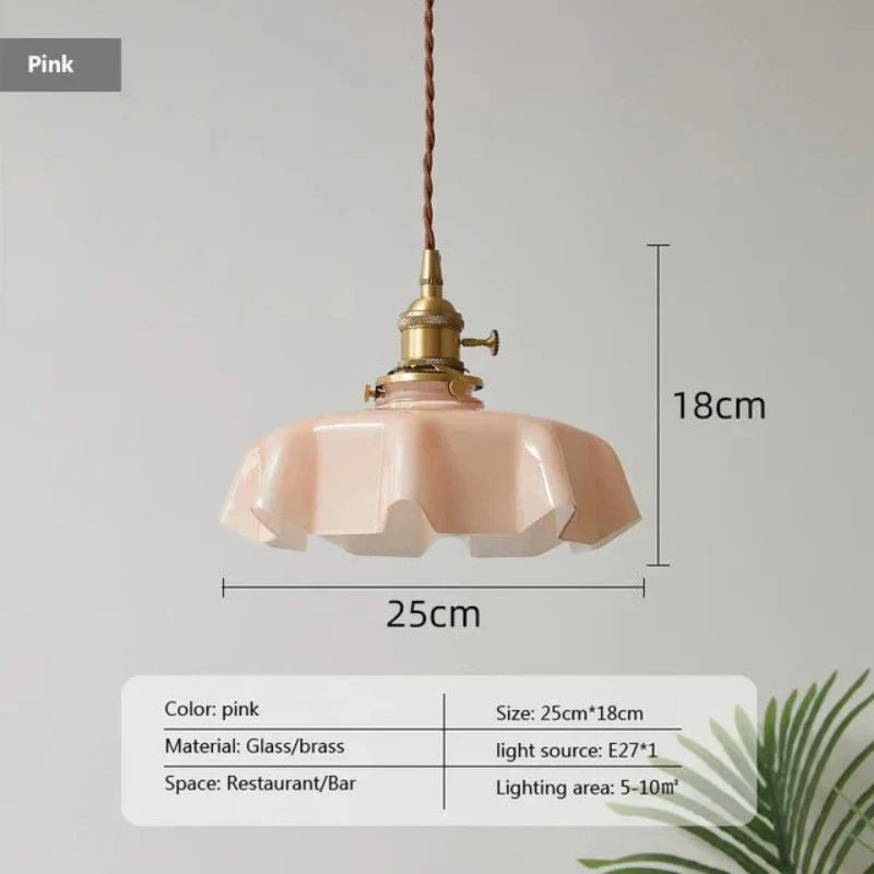 FrenchElegance - Brass Pendant Light