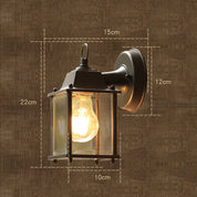 NostalgicShine - Retro Wall Lamp for Outdoors