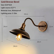 RainRetro - Waterproof Retro Wall Light