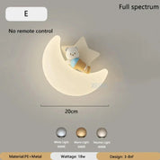 OpulentAura - Wall Lamp Moon