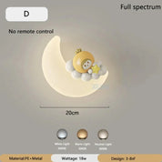 OpulentAura - Wall Lamp Moon