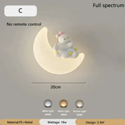 OpulentAura - Wall Lamp Moon