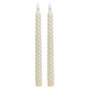 Candlestick 3D - Long LED Candles with 3D Wick for Christmas
