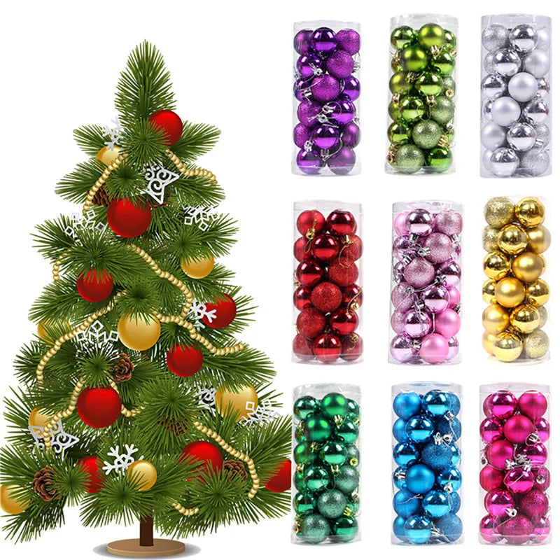 ChristmasBallSet - Decorative Christmas Baubles