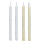 Candlestick 3D - Long LED Candles with 3D Wick for Christmas