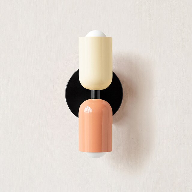 Cream Double LED Wall Lamps