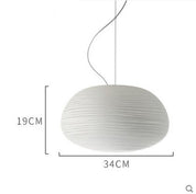 Modern Milk White Glass Pendant Lamp