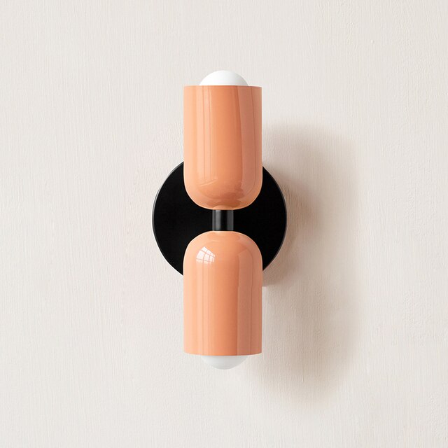 Cream Double LED Wall Lamps