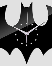 BatHeld - Stylish Bat Wall Clock