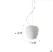 Modern Milk White Glass Pendant Lamp