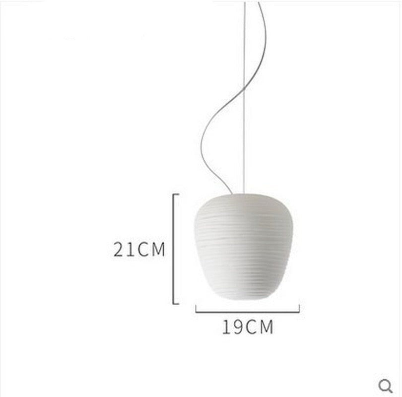 Modern Milk White Glass Pendant Lamp