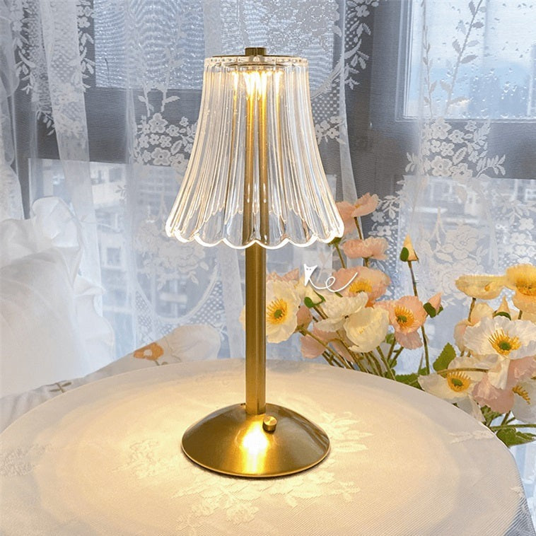Brilliance - LED Retro Table Lamp USB Rechargeable