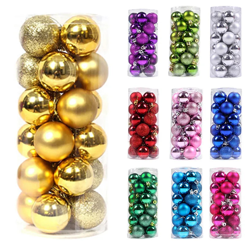 ChristmasBallSet - Decorative Christmas Baubles